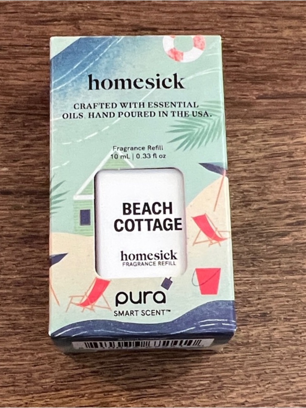 Homesick Beach Cottage Fragrance Refill NIB